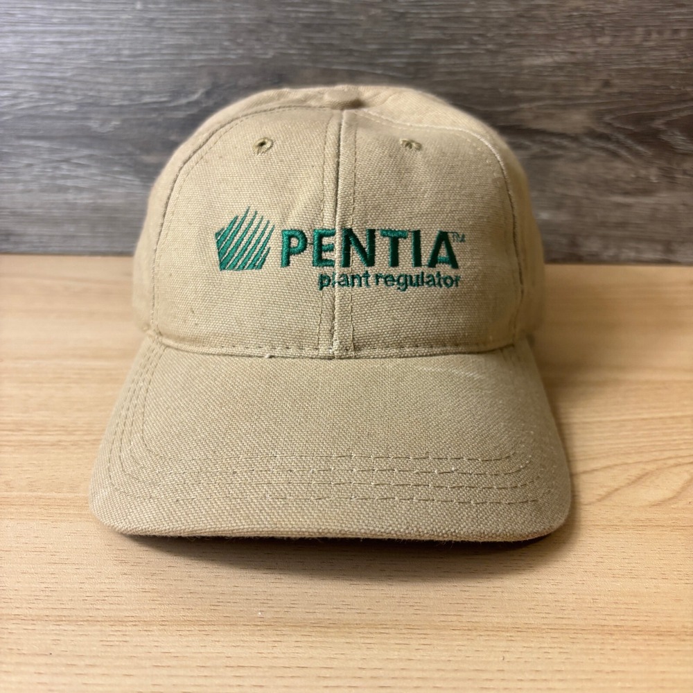 Pentia Hat Cap Strap Back Brown Plant Regulator Outdoors Adjustable